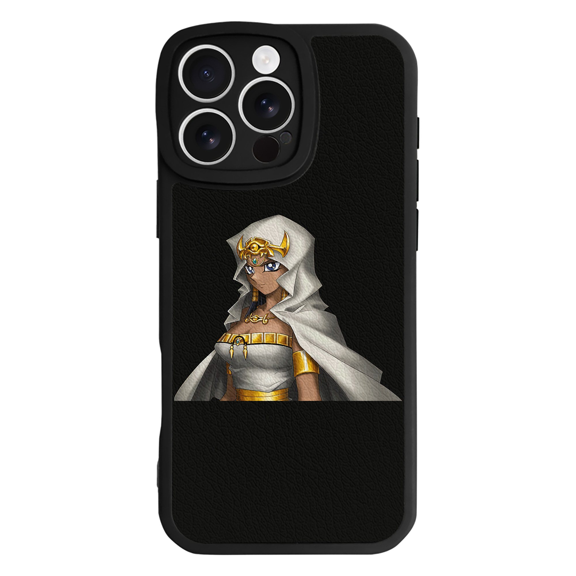 （画像用） 遊☆戯☆王 Yu-Gi-Oh! 【iPhone 16シリーズ対応】シリコンスマホケース（レザー調） 材質：シリコン